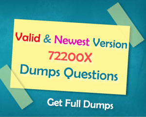 Valid 72200X Vce Dumps