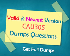 CAU201 New Dumps Questions