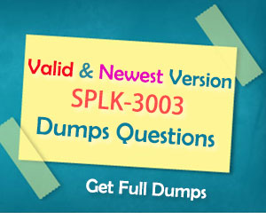 Latest SPLK-3003 Exam Labs