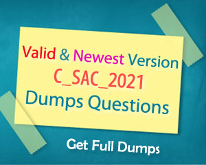 C_SAC_2021 New Dumps Ppt