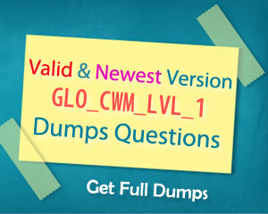GLO_CWM_LVL_1 Valid Braindumps Ppt