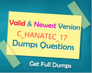 Free C_HANATEC_17 Test Questions