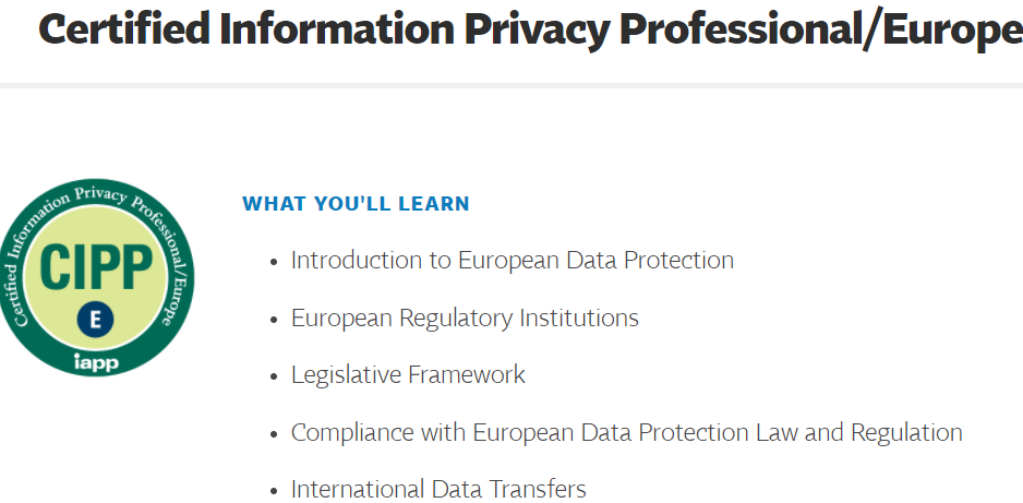 thumbnail image 2 of CIPP-E Exam Prep Q&A Book With Simulation - Certified Information Privacy Professional/Europe 2 of 5